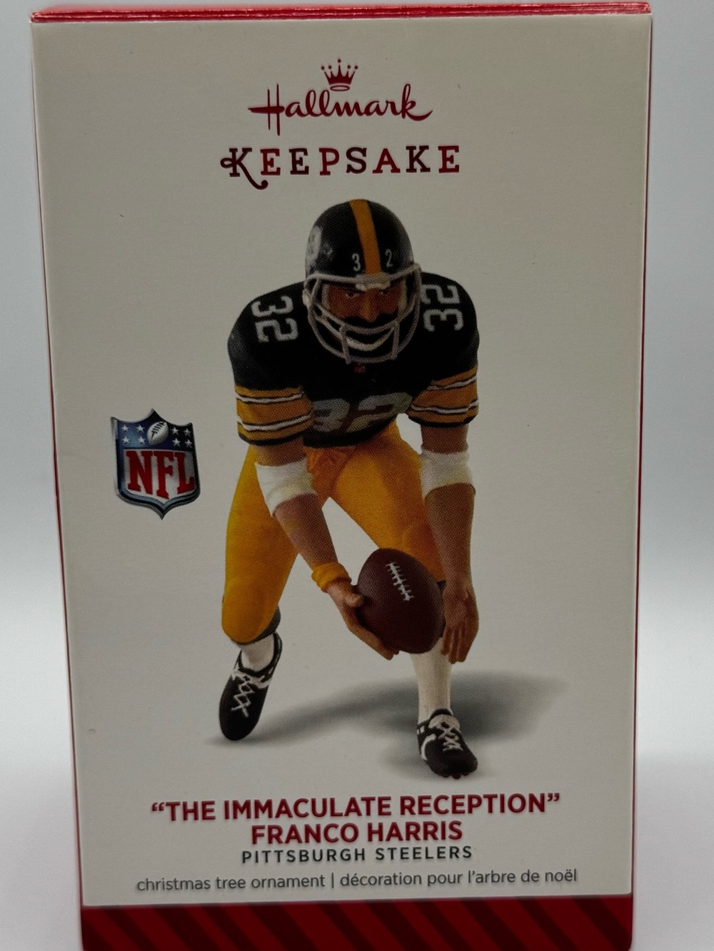 “The Immaculate Reception” Franco Harris Pittsburgh Steelers Hallmark NFL